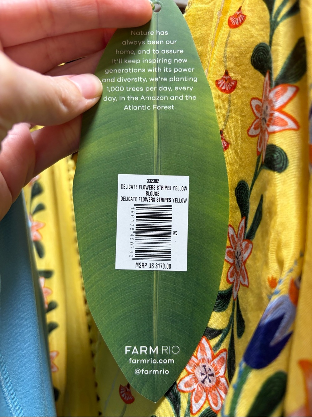 Farm rio blouse nwt - Picture 4 of 4